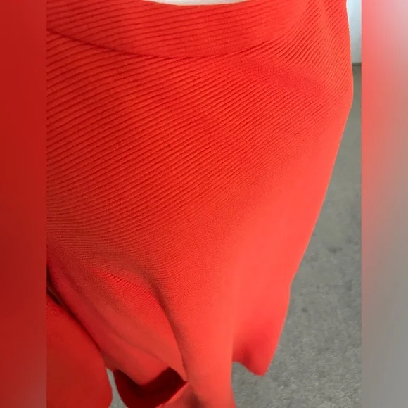 EUC Boden Boatneck Orange Dress Size 16 - Picture 7 of 7